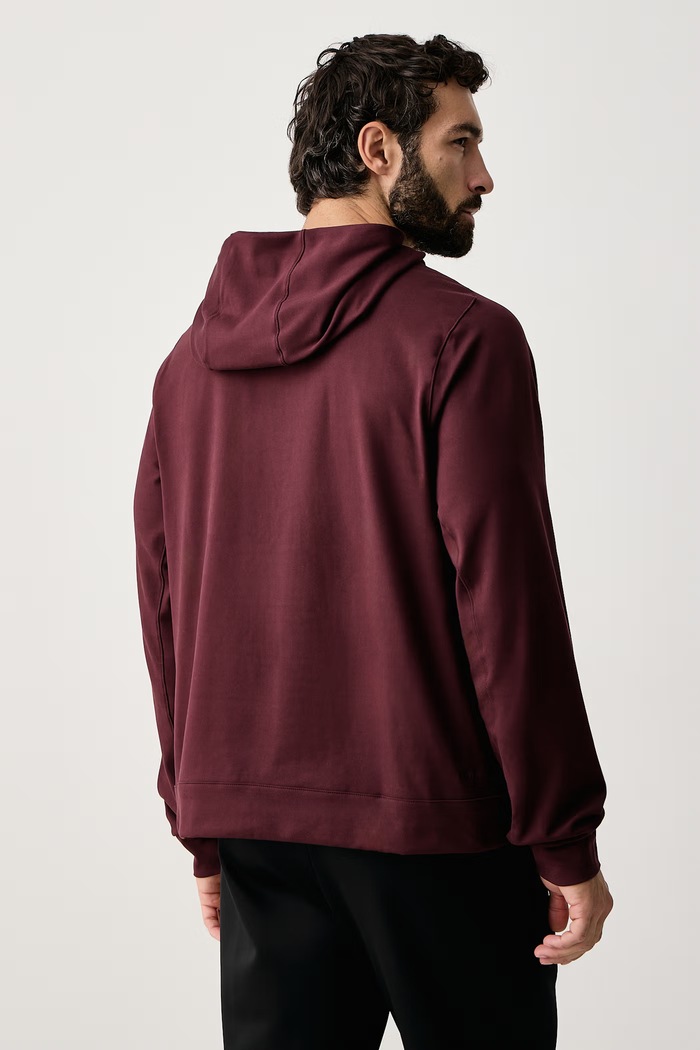 Odzież Nike Bluza z kapturem męska Primary NanoKnit UV Dri-FIT II1304.652 bordowy