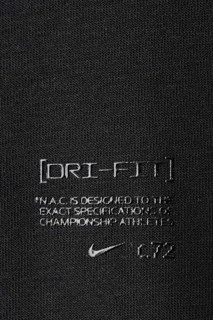 Edzős melegítőfelső férfi pamuttal N.A.C. Dri-FIT Nike fekete IM3609.010