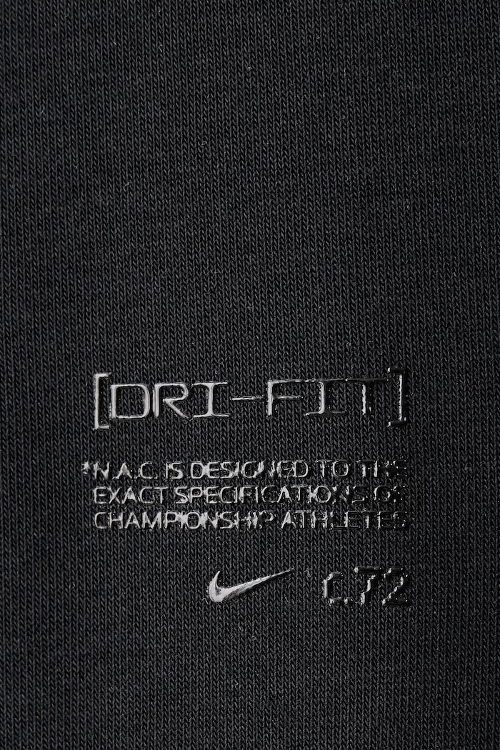 Edzős melegítőfelső férfi pamuttal N.A.C. Dri-FIT Nike fekete IM3609.010