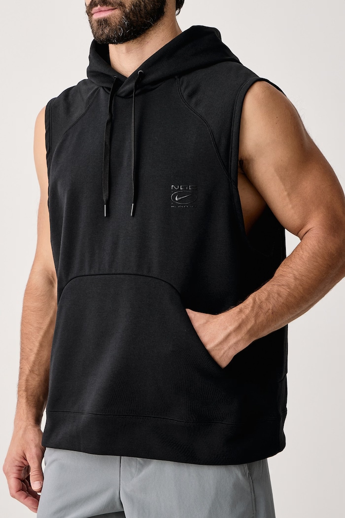 Bluza sportowa męska z bawełną N.A.C. Dri-FIT Nike IQ5551.010 czarny