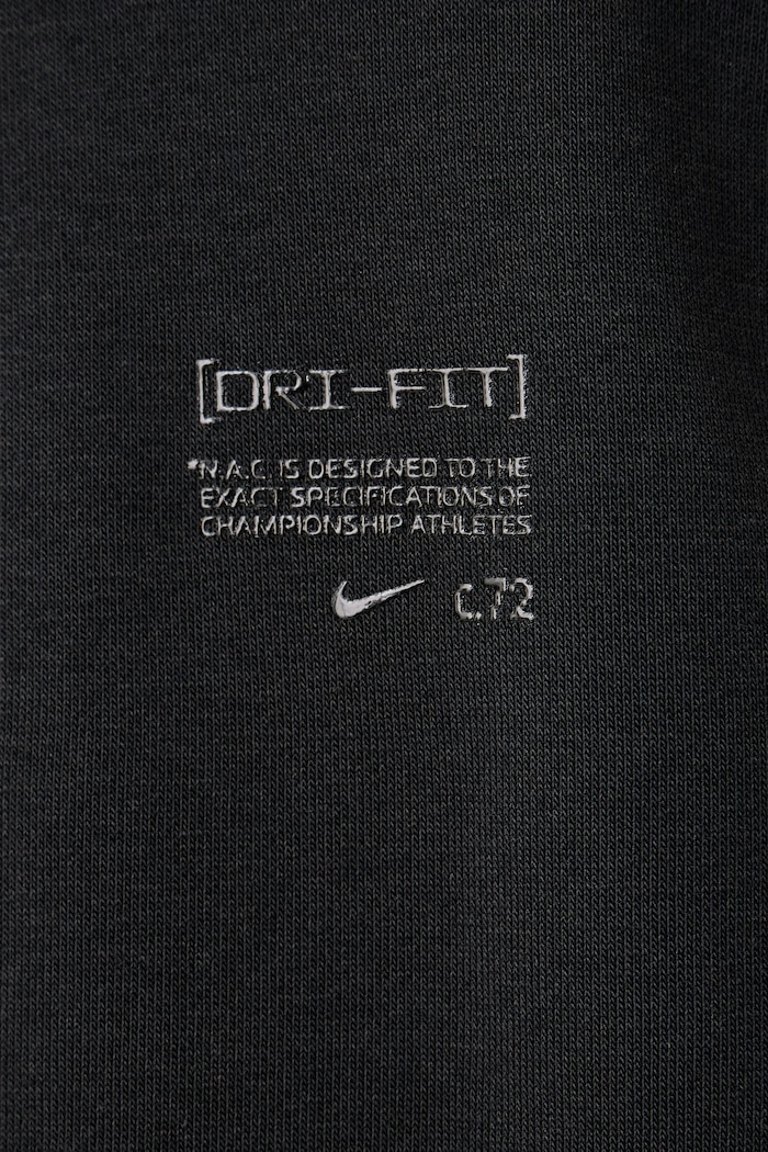 Bluza sportowa męska z bawełną N.A.C. Dri-FIT Nike czarny IQ5551.010