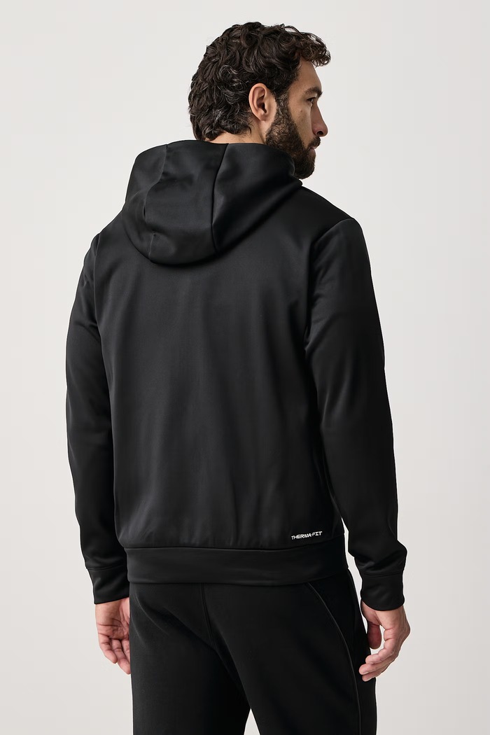 Odzież Nike Bluza rozpinana z kapturem męska Flex Therma-FIT IM5442.010 czarny