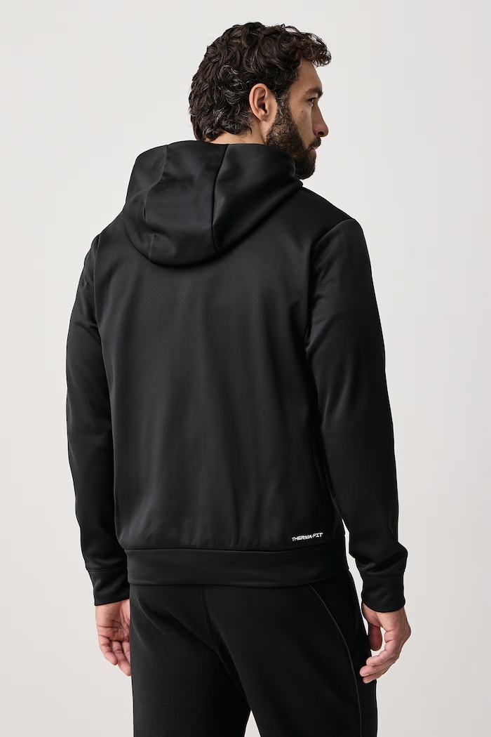 Odzież Nike Bluza rozpinana z kapturem męska Flex Therma-FIT IM5442.010 czarny