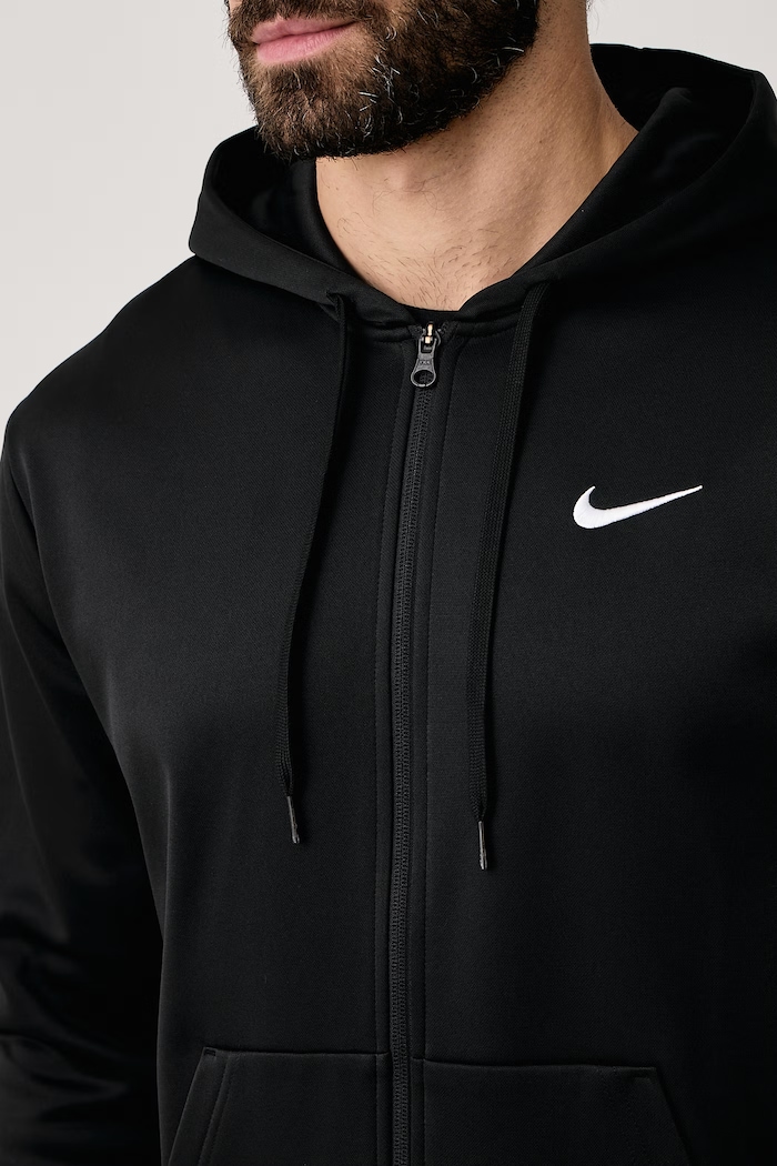 Bluza rozpinana z kapturem męska Flex Therma-FIT Nike IM5442.010 czarny