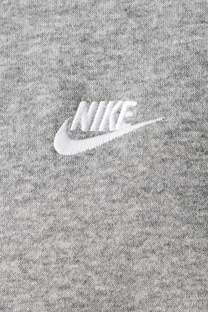 Bluza z kapturem męska z bawełną Club Nike Sportswear szary FN3859.063