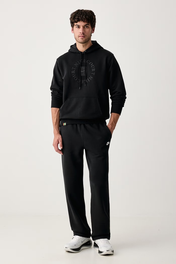 Nike Sportswear Bluza treningowa męska z bawełną NikeCourt Heritage Dri-FIT HM6759.010 czarny AW26