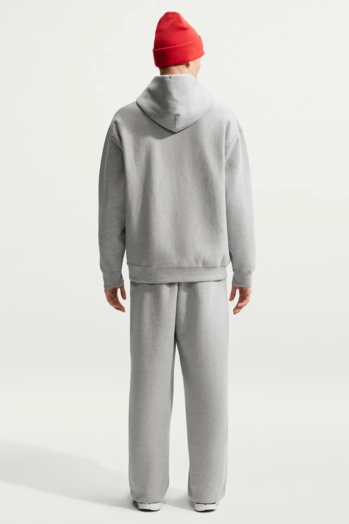 Nike Sportswear Bluza z kapturem męska z bawełną Solo Swoosh HV1082.063 szary AW26
