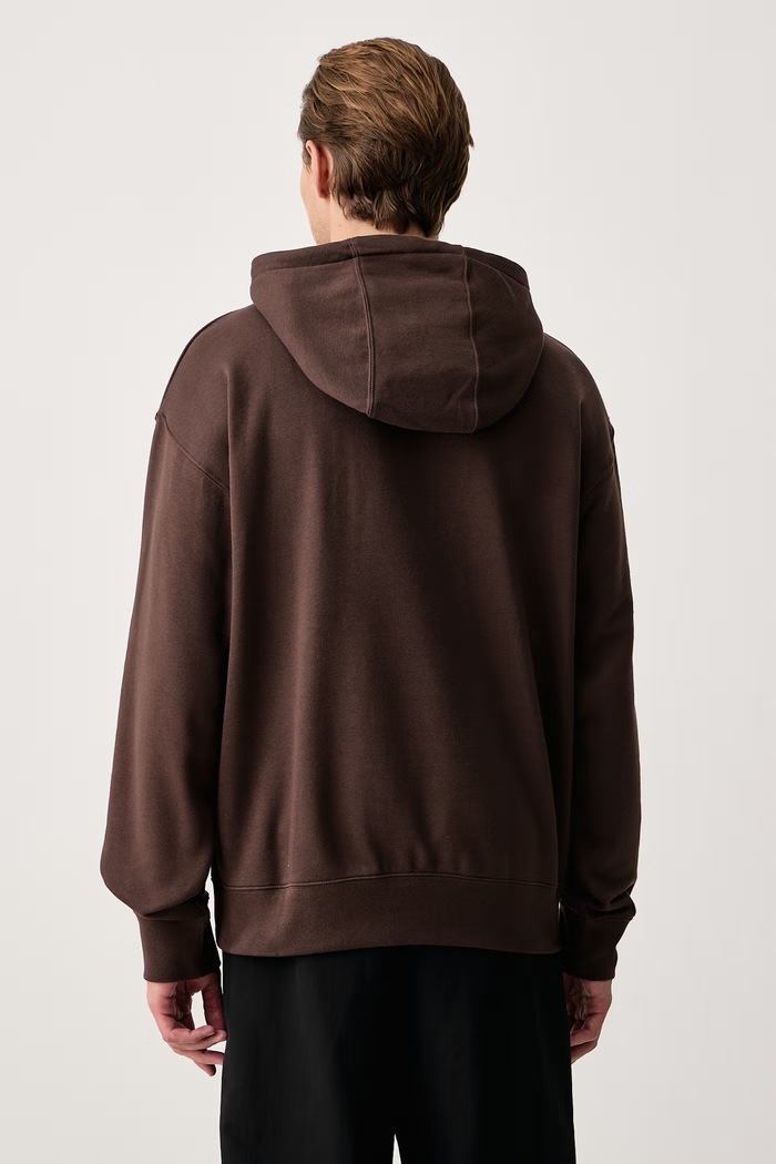 Odzież Nike Sportswear Bluza z kapturem męska z bawełną IV5626.237 brązowy