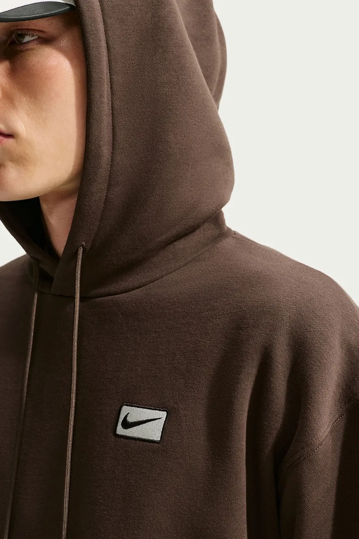Bluza z kapturem męska z bawełną Nike Sportswear IV5626.237 brązowy