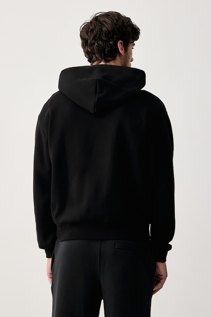 Odzież Nike Sportswear Bluza z kapturem męska z bawełną Solo Fleece IX1926.001 czarny