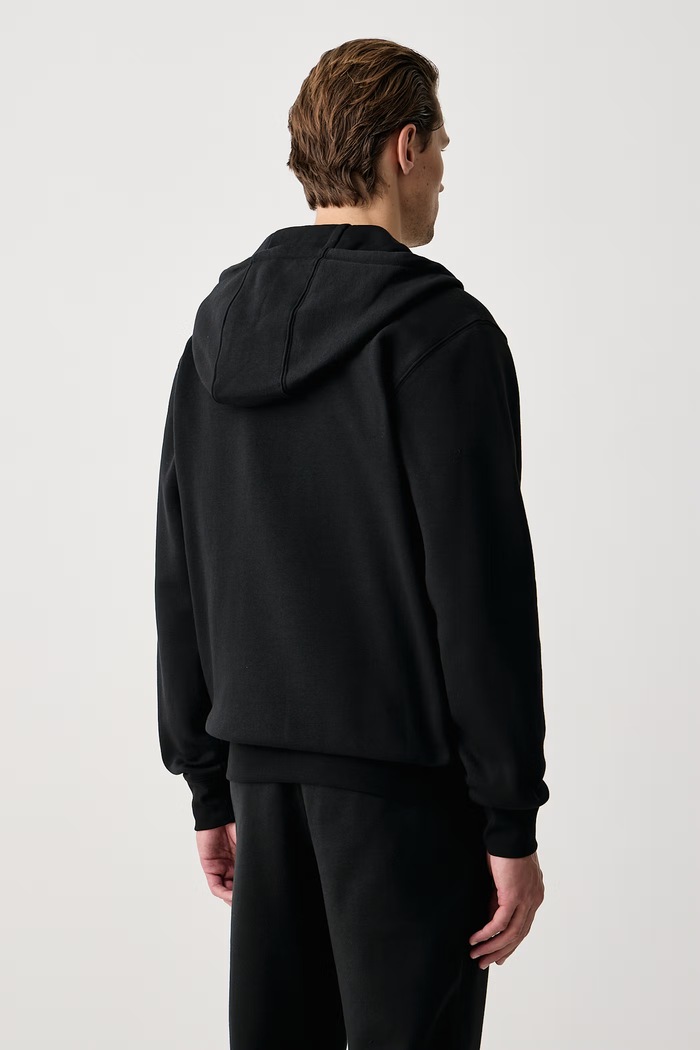Odzież Nike Sportswear Bluza rozpinana z kapturem damska z bawełną Club FN3861.010 czarny