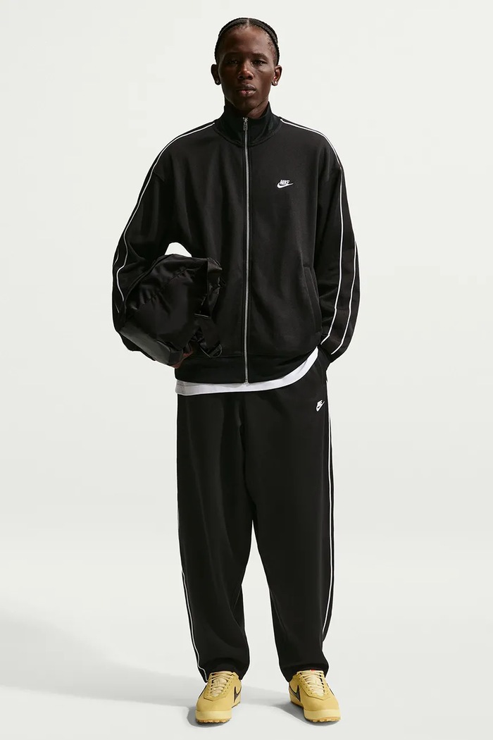 Nike Sportswear Bluza rozpinana męska Club czarny HV1415.010