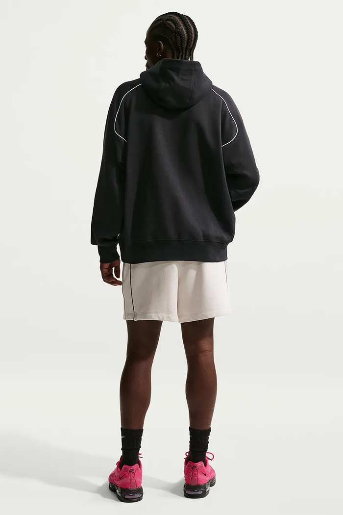Nike Sportswear Bluza z kapturem męska z bawełną Air IF1266.010 czarny AW26