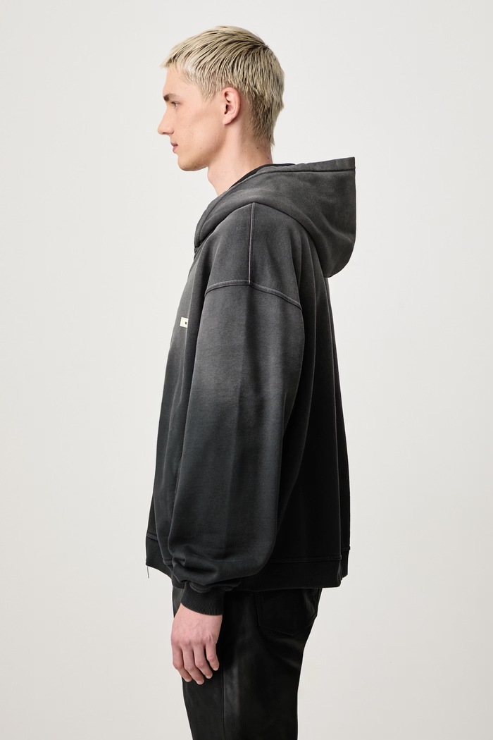Bluza rozpinana z kapturem bawełniana męska Represent MLM101160.04 szary