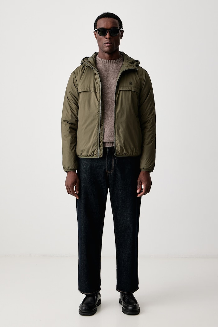 MC2 Saint Barth Sweter męski wełniany RAD0001 brązowy AW26