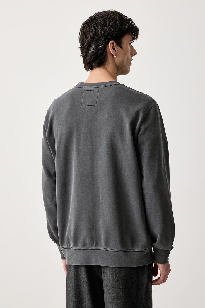 Odzież G-Star Bluza męska bawełniana Logo overdyed r D28802.E453 szary