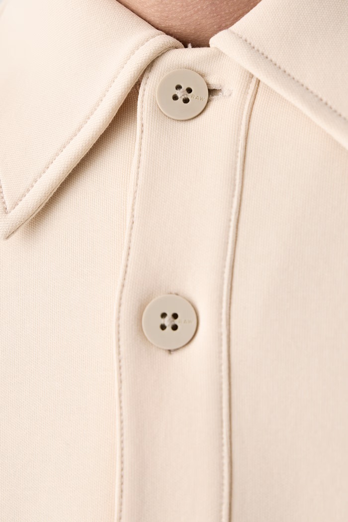 Bluza męska Scupa polo collar loose G-Star beżowy D27091.E309