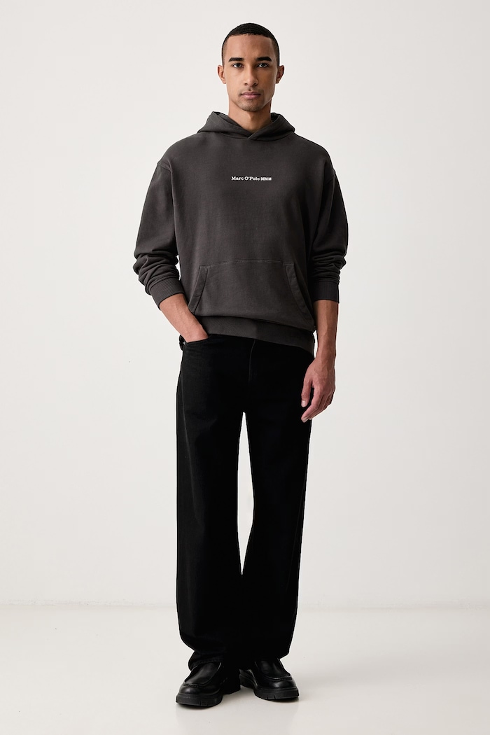 Marc O'Polo Кофта с капюшоном мужская хлопковая 5000007848 серый AW26