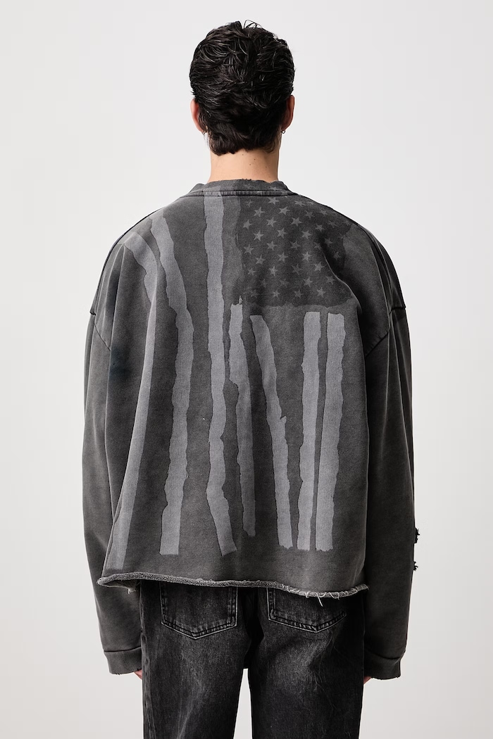 Clothing Represent Sweatshirt cotton Men's MLM101066 black