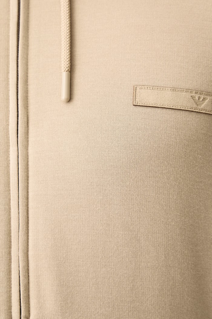 Bluza lounge męska z modalem Emporio Armani Underwear beżowy EM000653.AF25035