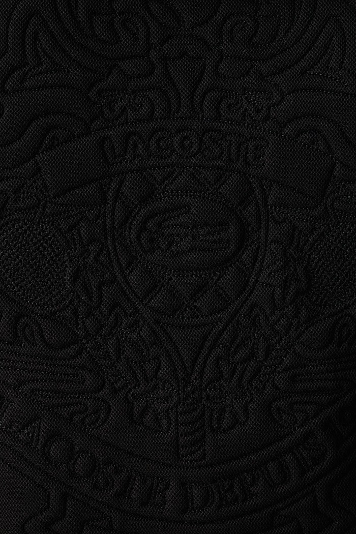 Bluza z kapturem męska z bawełną Lacoste czarny SH9766