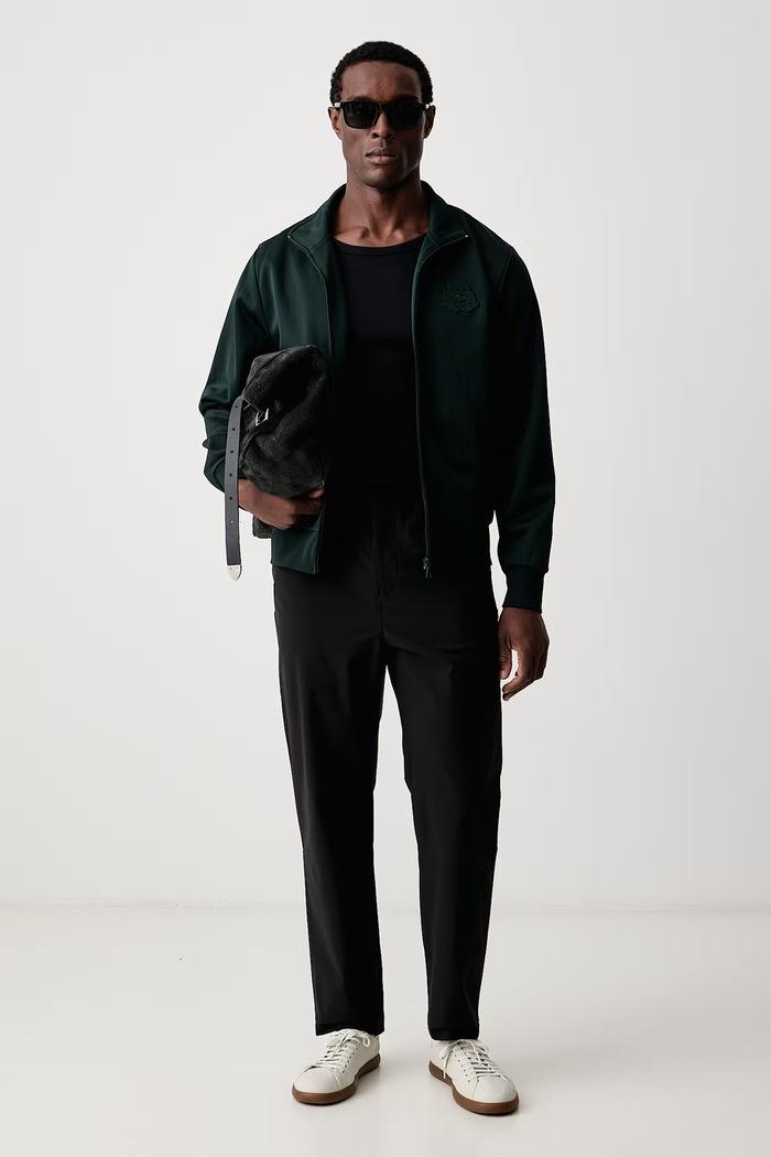 Lacoste Bluza męska SH2245 zielony AW26
