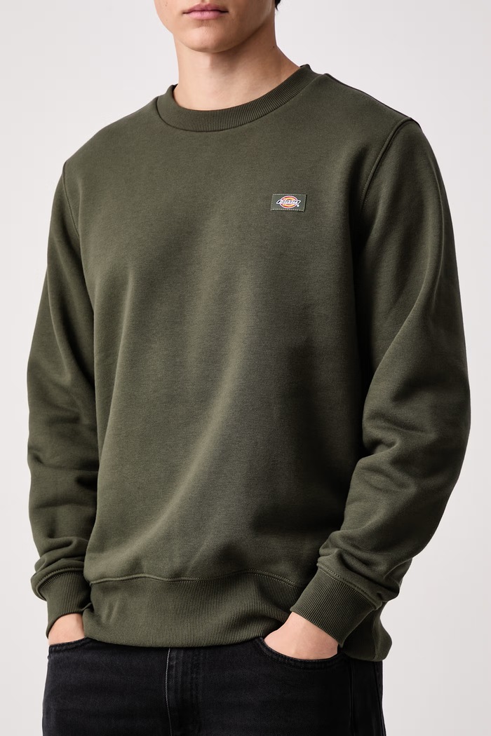 Bluza męska z bawełną Dickies DK0A4XCEL951 zielony