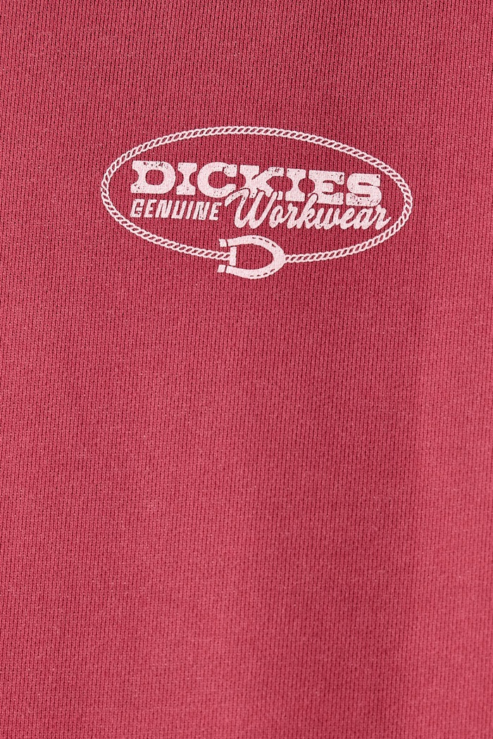 Bluza z kapturem męska z bawełną Dickies różowy DK0A8CHXL811