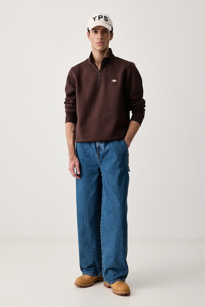 Dickies Bluza męska z bawełną DK0A4XD4CBX1 brązowy AW26