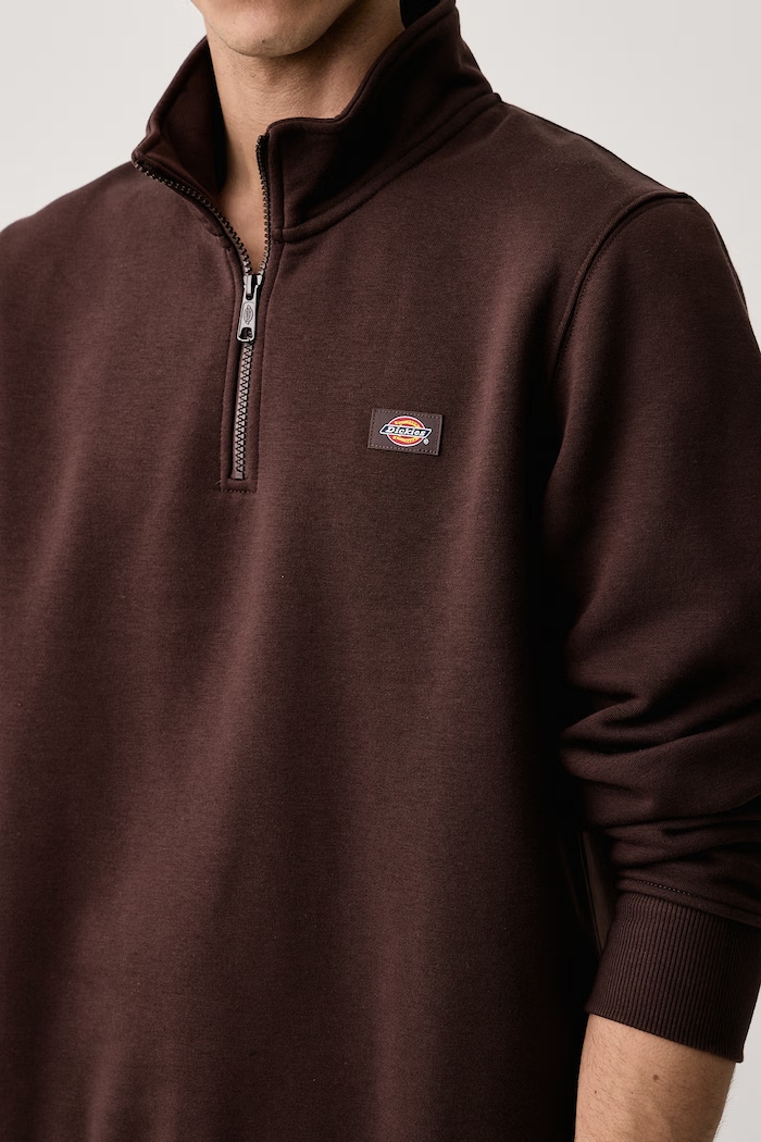 Bluza męska z bawełną Dickies DK0A4XD4CBX1 brązowy