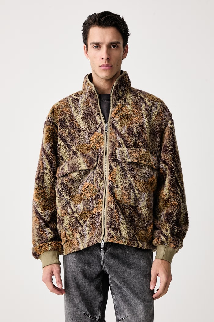 Dickies Bluza rozpinana męska polarowa brązowy DK0A8D38CF01