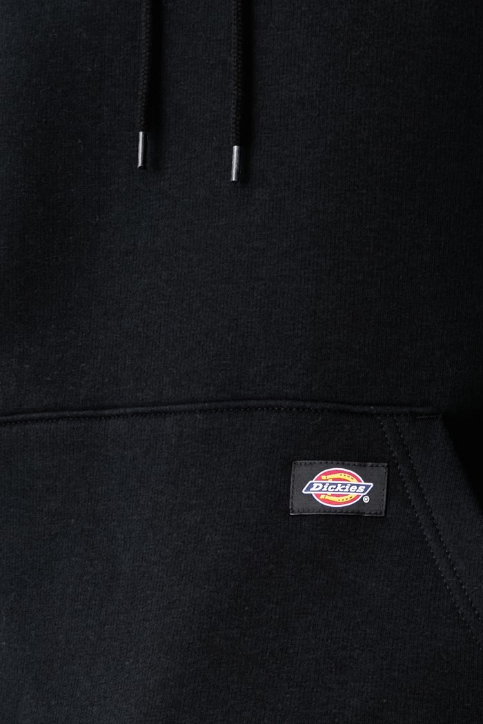 Bluza z kapturem męska z bawełną Dickies czarny DK0A4YT6BLK1