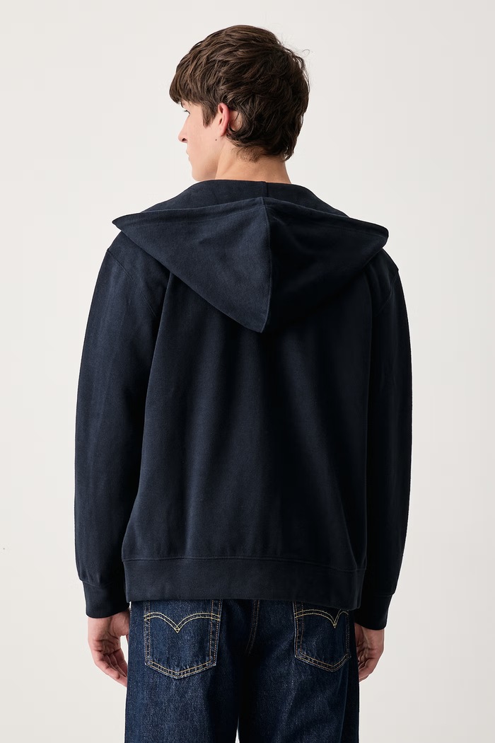 Odjeća Guess Jeans Dukserica sa kapuljačom za muškarce s pamukom M6BQ05.K5406 mornarsko plava