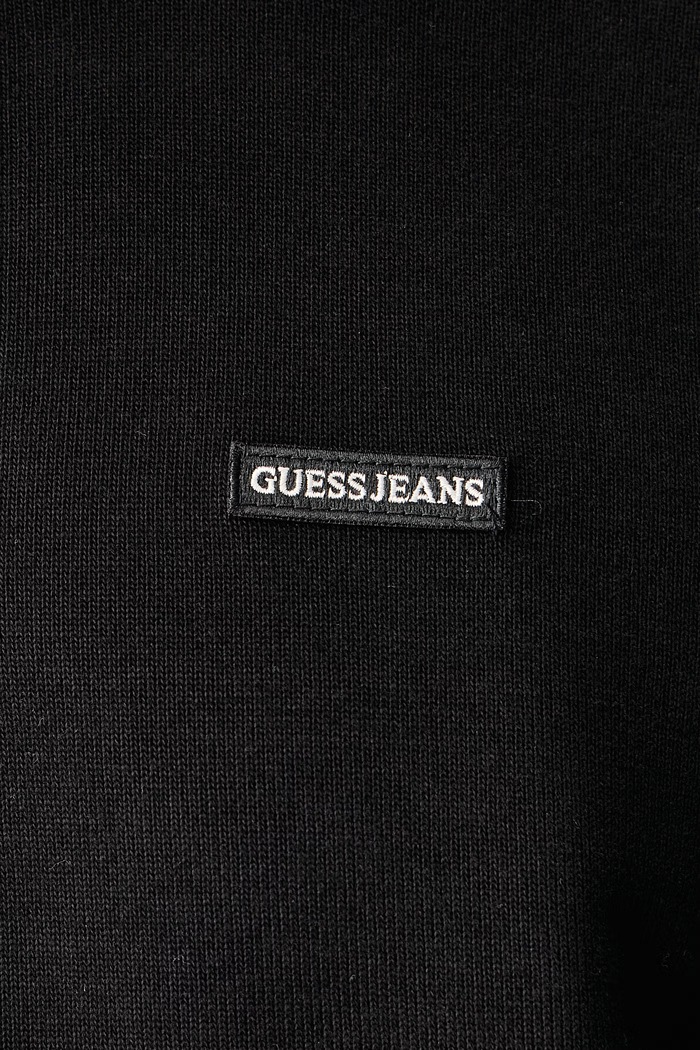 Pulover moški z bombažem Guess Jeans črna M6BQ04.K5405