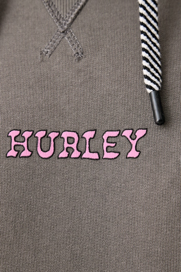Bluza oversize męska bawełniana Etam Psico Hurley szary MFTEUET0004