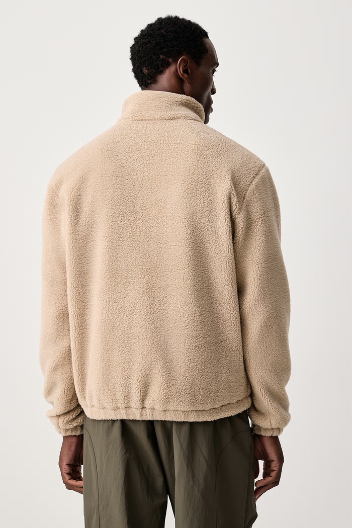 Odzież Hurley Bluza polarowa męska MFTEU00059 beżowy