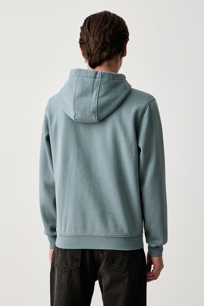 Odzież Guess Bluza z kapturem męska z bawełną M6BQ36.K6161 turkusowy
