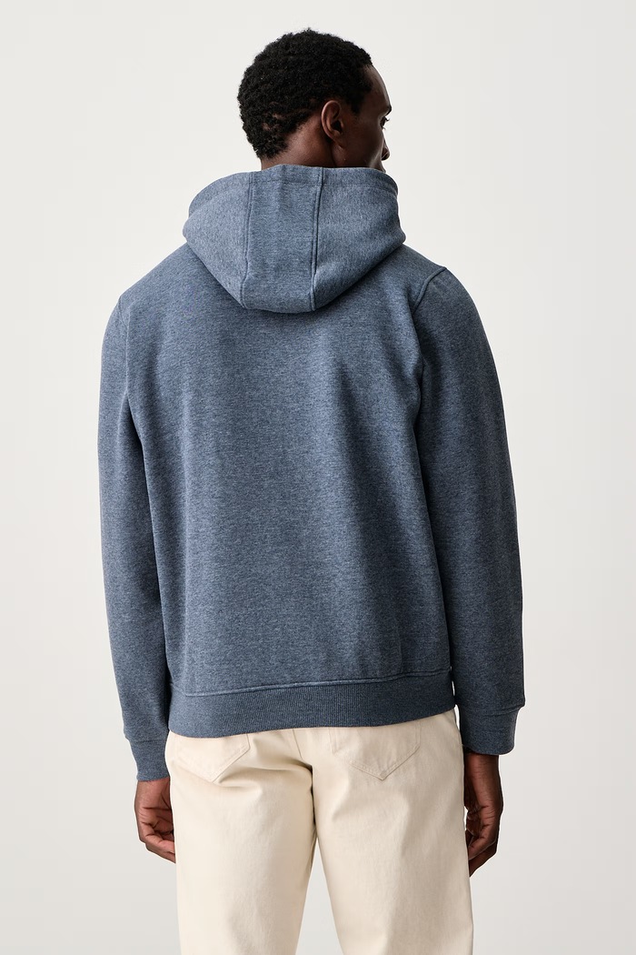 Oblečení Guess Mikina s kapucí pánská s bavlnou M6BQ31.K6562 modrá