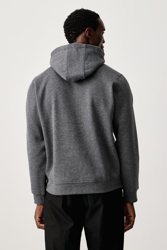 Oblečení Guess Mikina s kapucí pánská s bavlnou M6BQ31.K6562 šedá