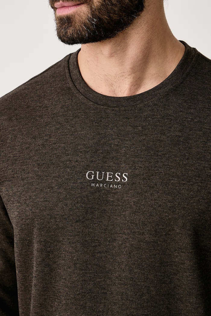Bluza męska Guess M6BQ25.K6165 brązowy