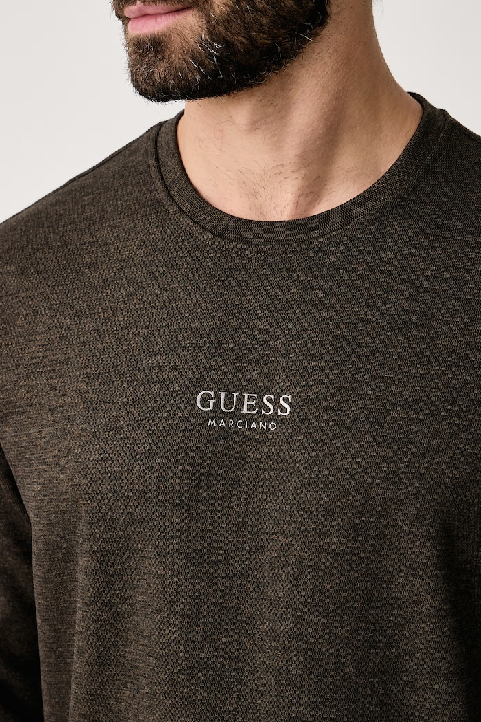 Bluza męska Guess M6BQ25.K6165 brązowy