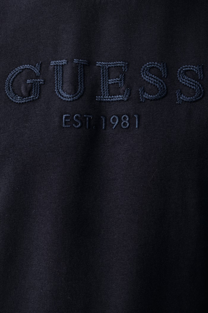 Кофта чоловіча з бавовною Guess темно-синій M6BQ08.K6159