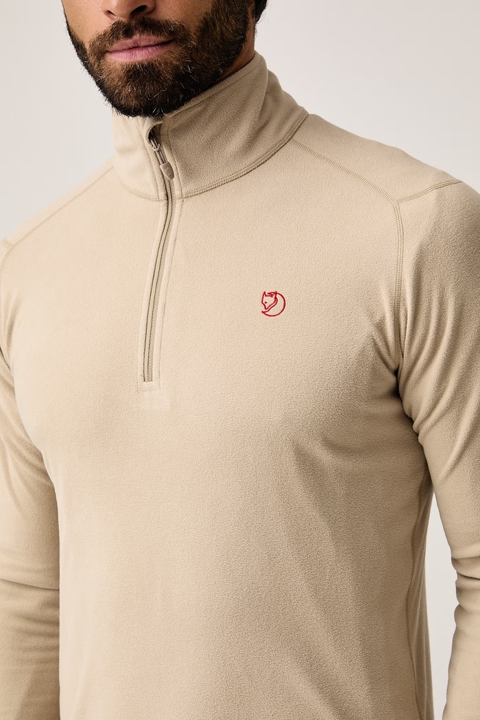 Bluza polarowa męska Pine Fjallraven F81446.118 beżowy