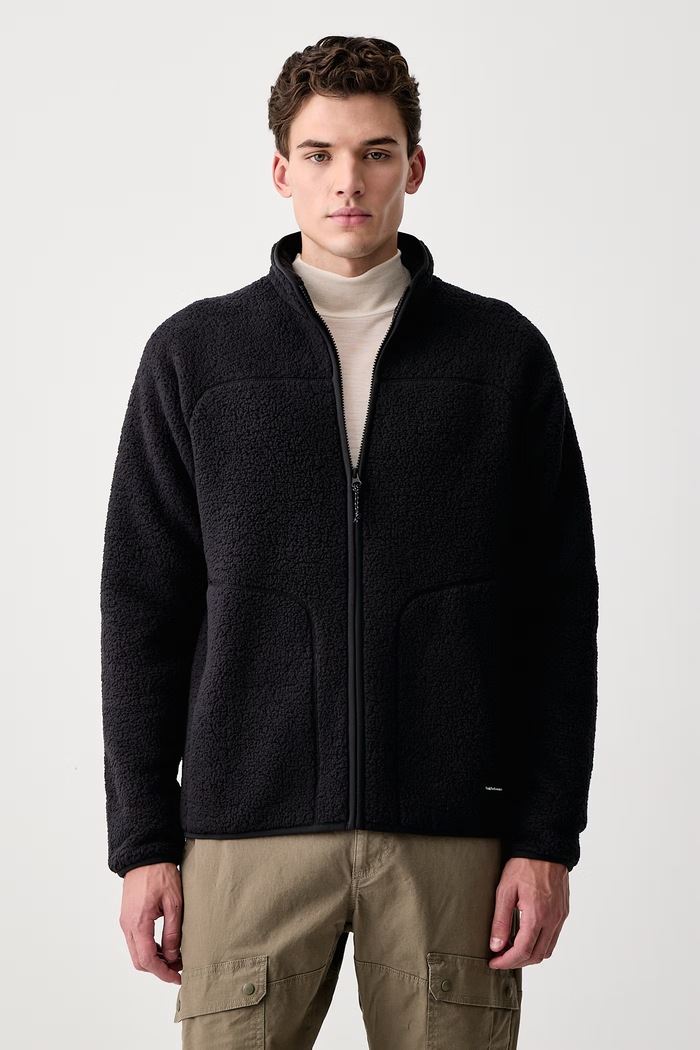 Peak Performance Bluza polarowa męska Wildrush czarny G81057010
