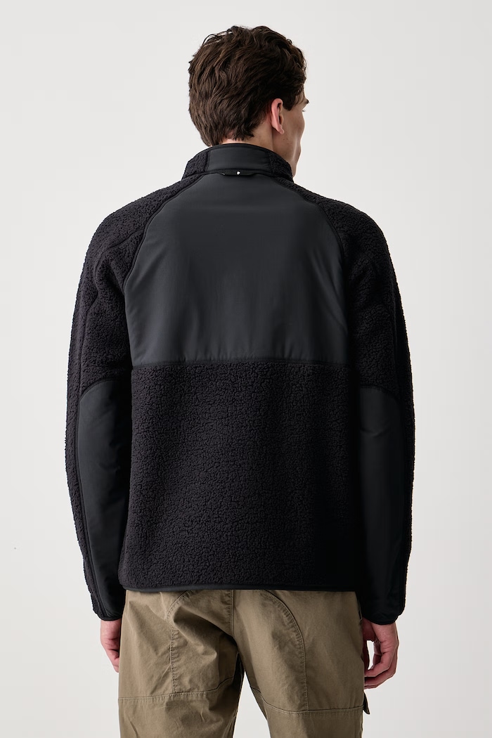 Odzież Peak Performance Bluza polarowa męska Wildrush G81057010 czarny
