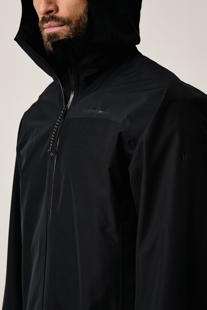Krótka kurtka męska Peak Performance G81457040 czarny