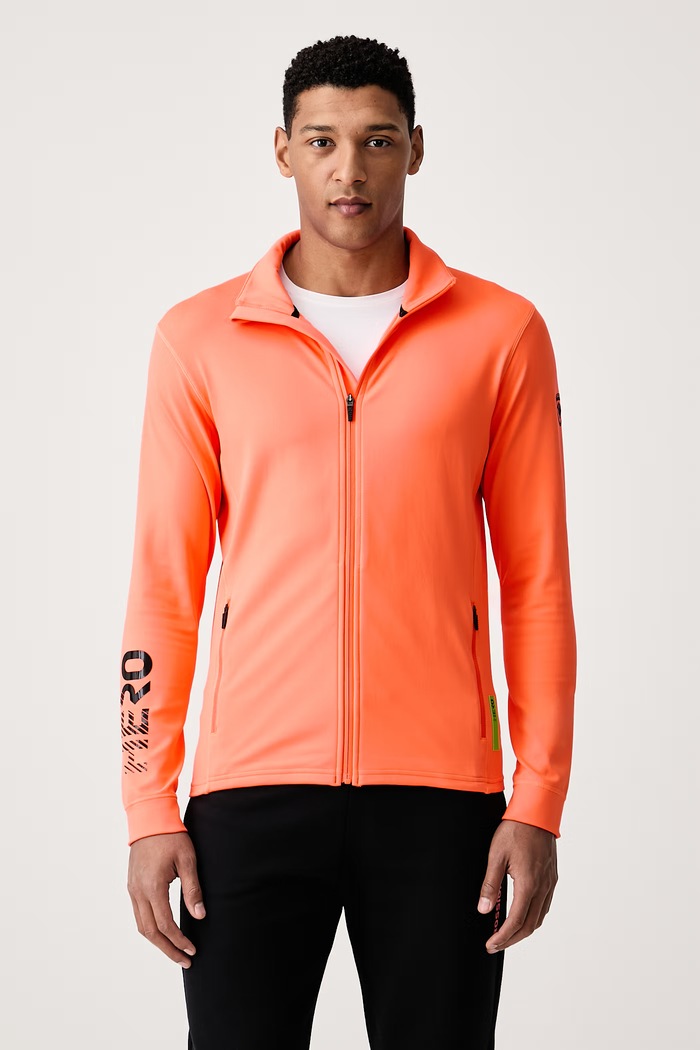 Rossignol Bluza rozpinana męska HERO pomarańczowy RLPML11