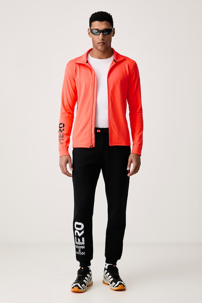 Rossignol Суичър с цип мъжки HERO RLPML11 оранжев AW26