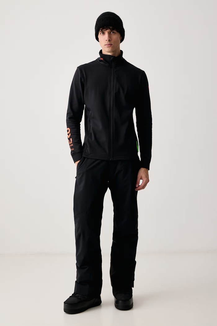 Rossignol Bluza rozpinana męska HERO RLPML11 czarny AW26