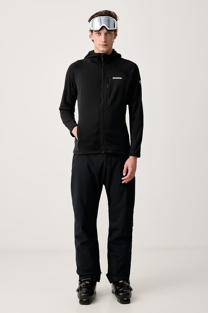 Rossignol Bluza sportowa męska BLACKSIDE MIX RLOML04 czarny AW26